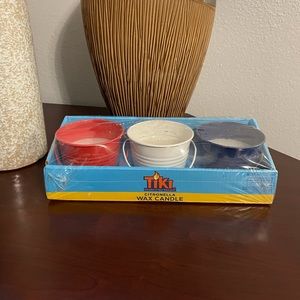 RARE Tiki Citronella Wax Candle